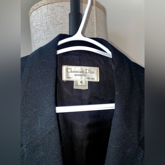 Christian Dior Vintage Women’s Blazer size 4 - Picture 2 of 4